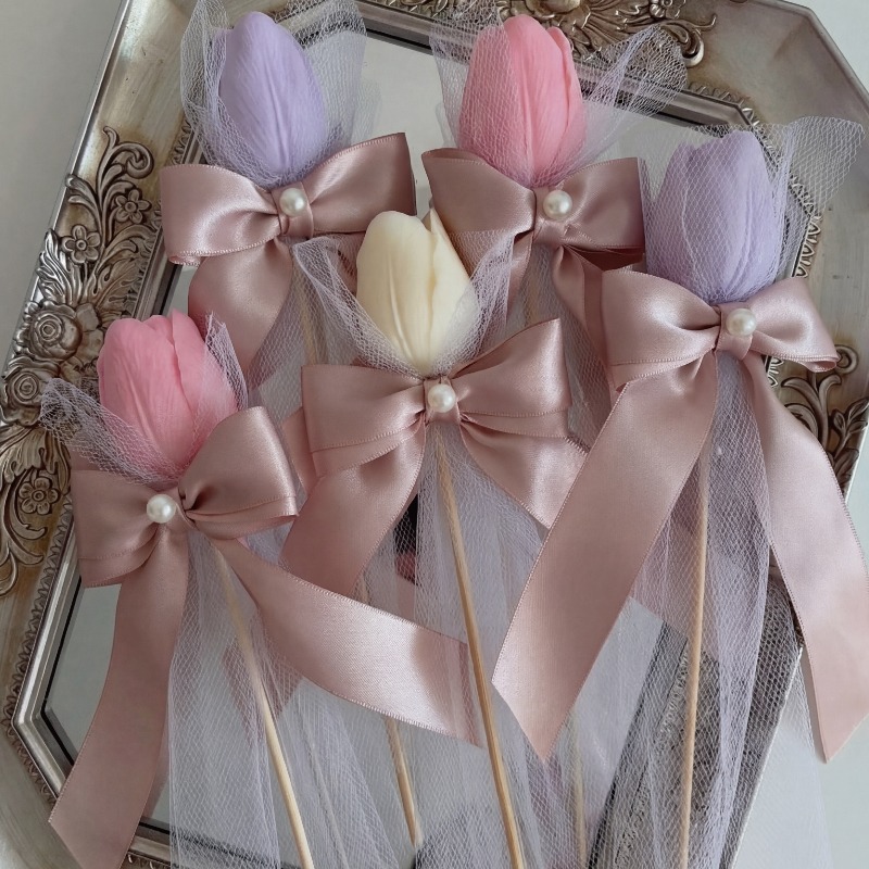5pcs Tulip Scented Candle on B - Home Fragrance Gift review and price